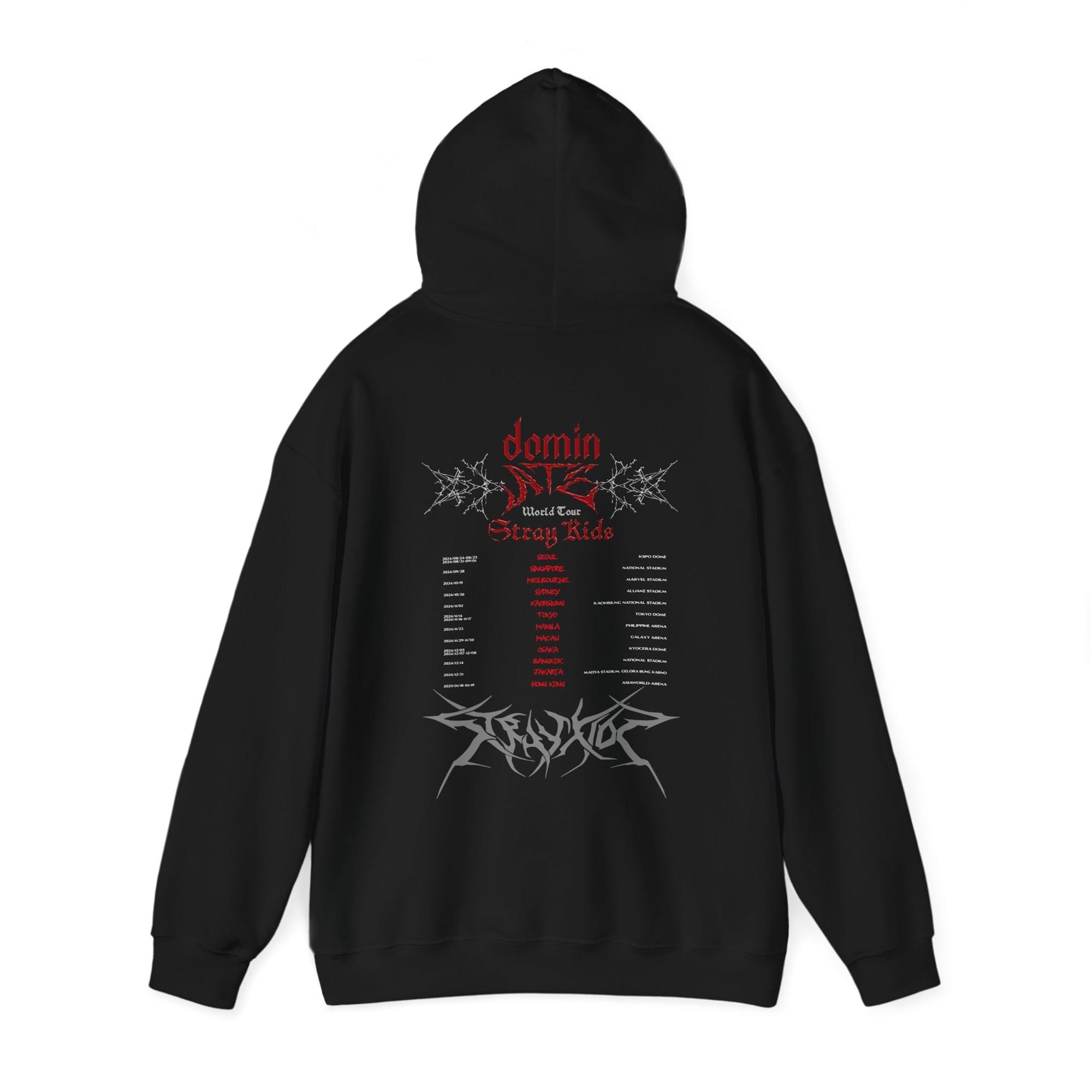 Stray Kids Dominate World Tour 2024 Zip Hoodie, Stray Kids Stray Kids Dominate World Tour 2024 Zip Hoodie, Stray Kids