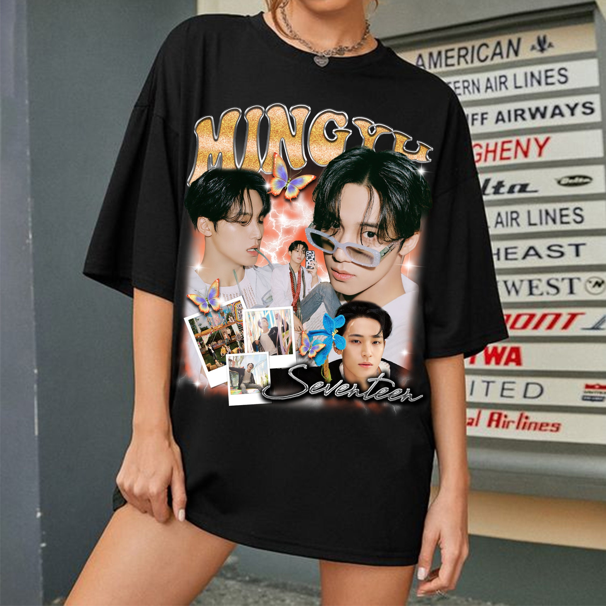 Buy Mingyu Seventeen T-shirt, Seventeen Members Shirt