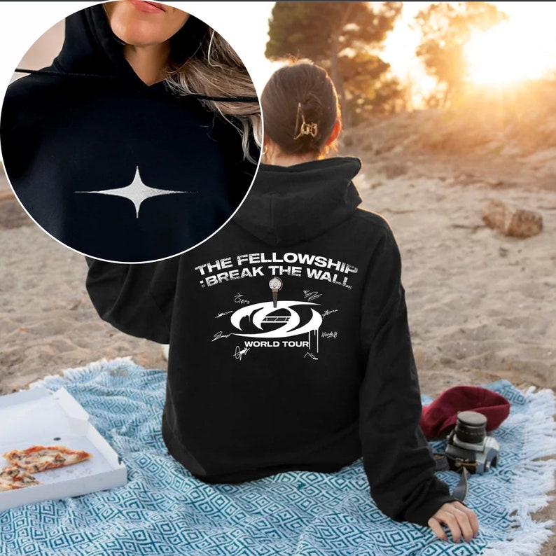 New In Hoodies & Sweatshirts KPOP ATEEZ THE FELLOWSHIP - Foto 9