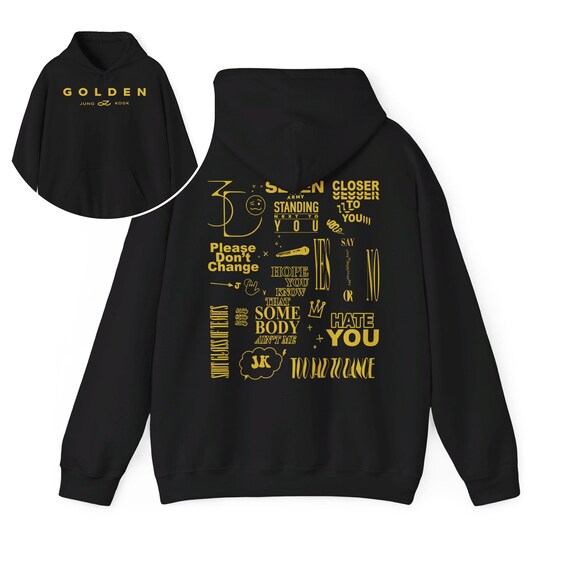 Sudadera Con Capucha De Jungkook (BTS) - Algodón, Corte Unisex, Diseño Gráfico, Merch Oficial Estilo K-Pop