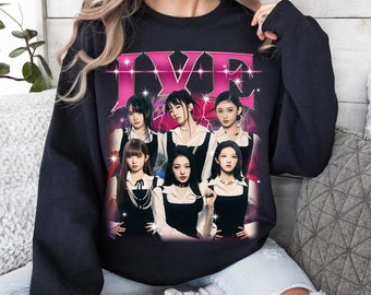Ive Kpop Sweatshirt, IVE MINIVE Shirt, Kpop Ive Shirt, Ive Dive Shirt, IVE I Am Tee, Ive Gaeul Yujin Rei Wonyoung Liz Leeseo Shirt