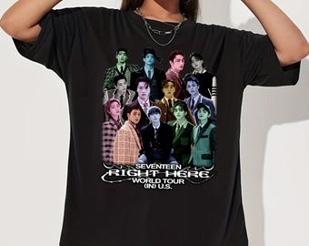 Seventeen Right Here World Tour Sweatshirt, Seventeen 17 is Right Here Album Shirt, Seventeen Members Shirt, Nanatour With Seventeen Tee - Etsy Seventeen Right Here World Tour Sweatshirt, Seventeen 17 is Right Here Album Shirt, Seventeen Members Shirt, Nanatour With Seventeen Tee - Etsy