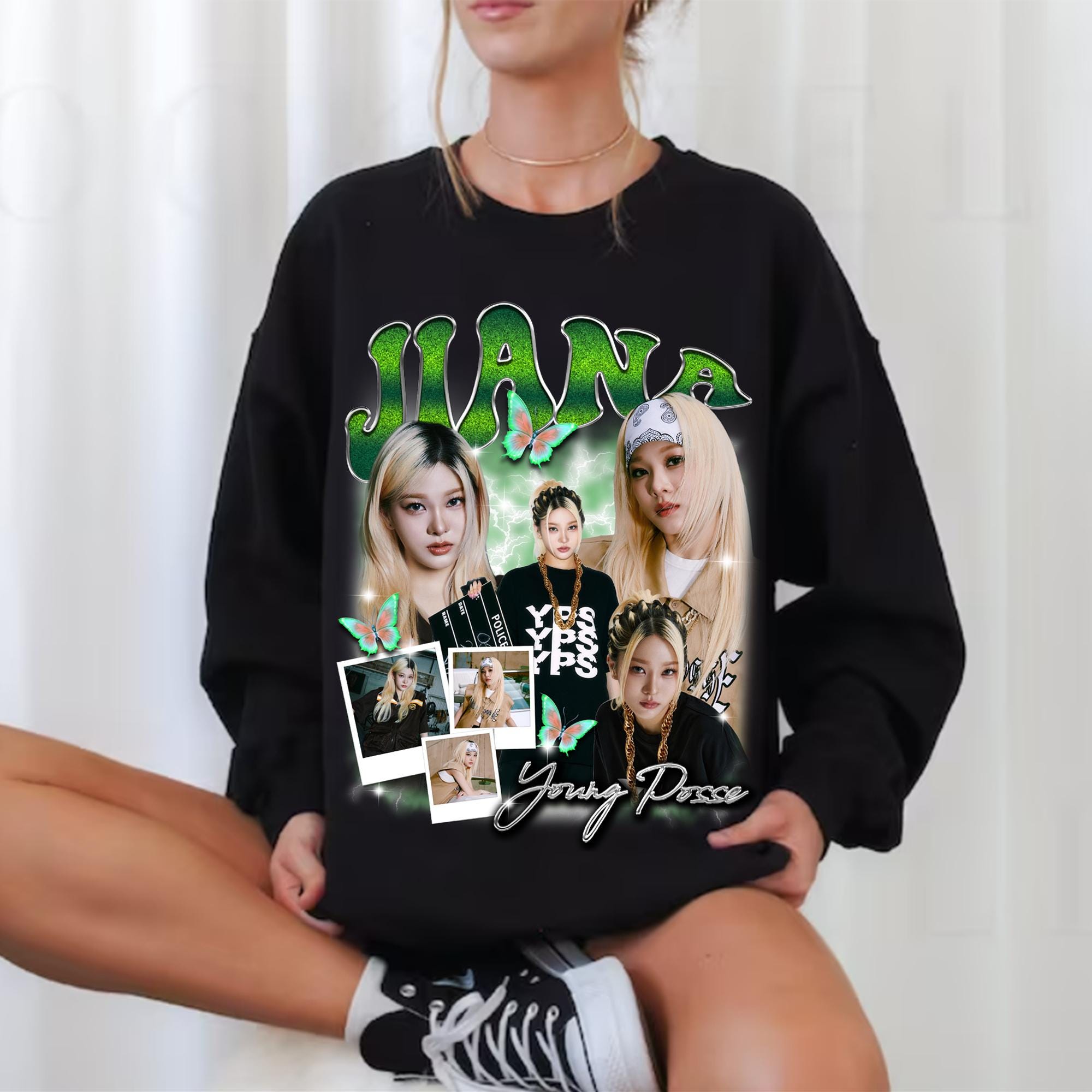 Jiana Young Posse Graphic T-shirt, Young Posse the Hungry