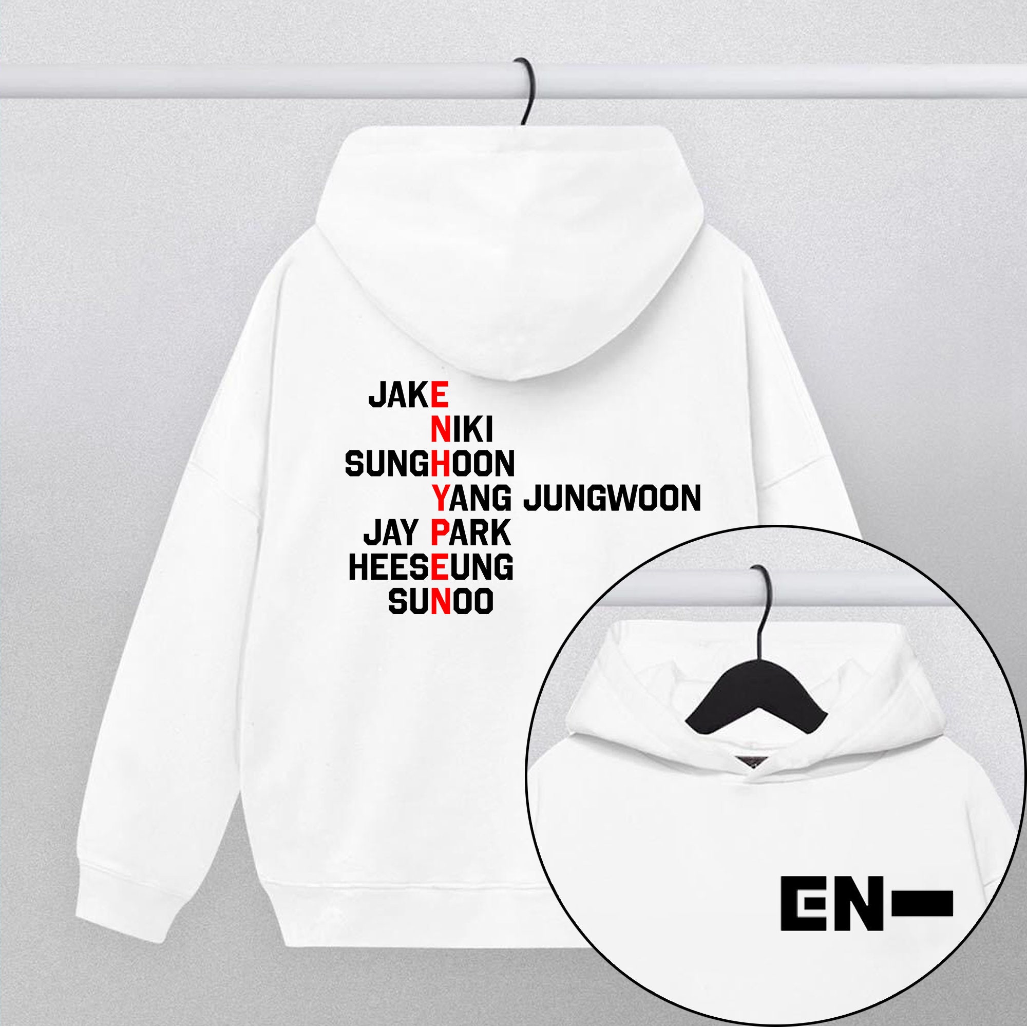 ENHYPEN Manifesto 2022 World Tour Y2K Hoodie, ENHYPEN