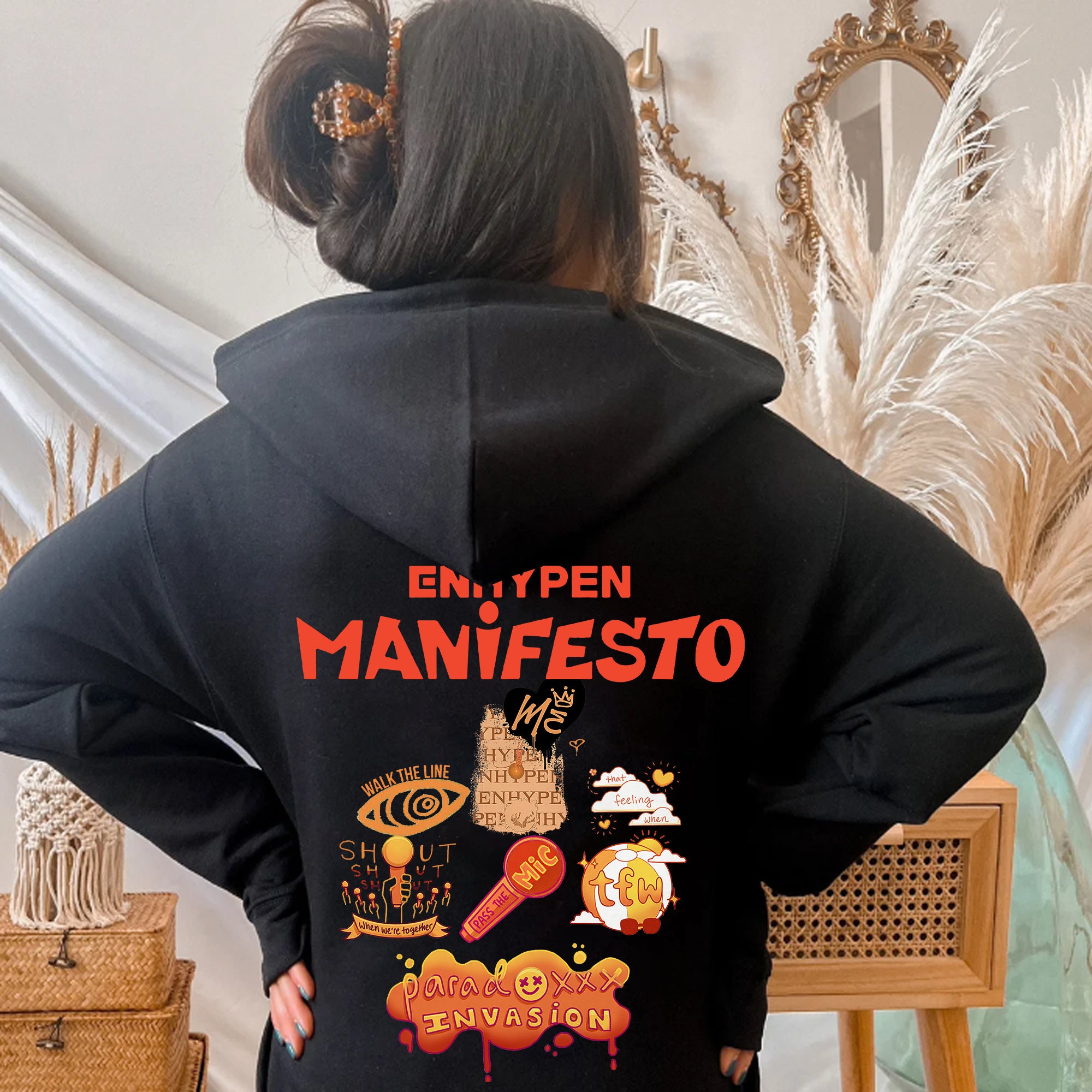 ENHYPEN Manifesto 2022 World Tour Zip Hoodie Manifesto Tour - Etsy ...