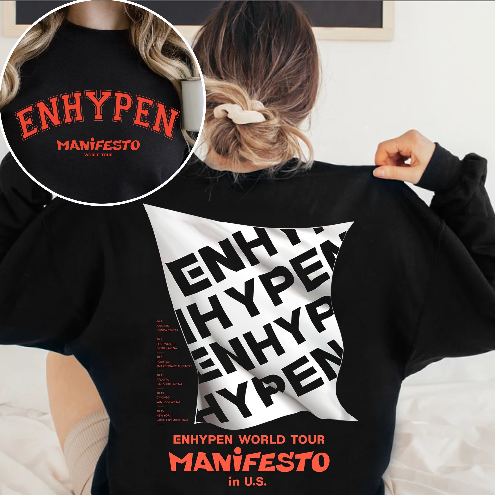 Enhypen World Tour Manifesto 2022 Setlist Merch, Enhypen Manifesto Tour ...