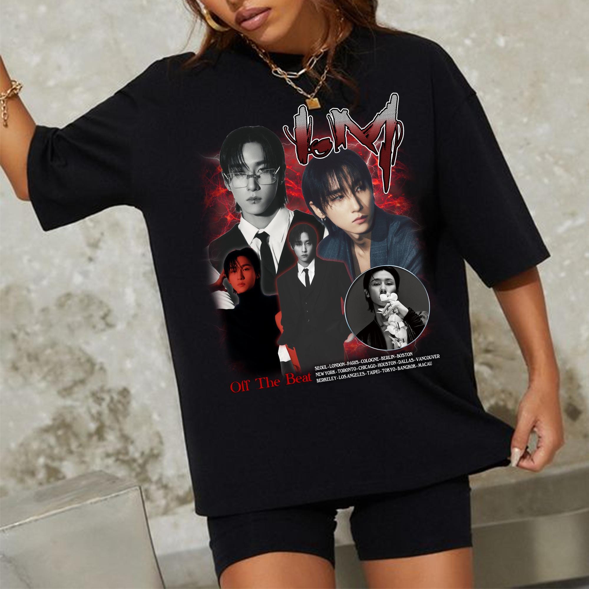 White “Don't Ruin My Fantasy” T-Shirt | Kihyun - MONSTA X