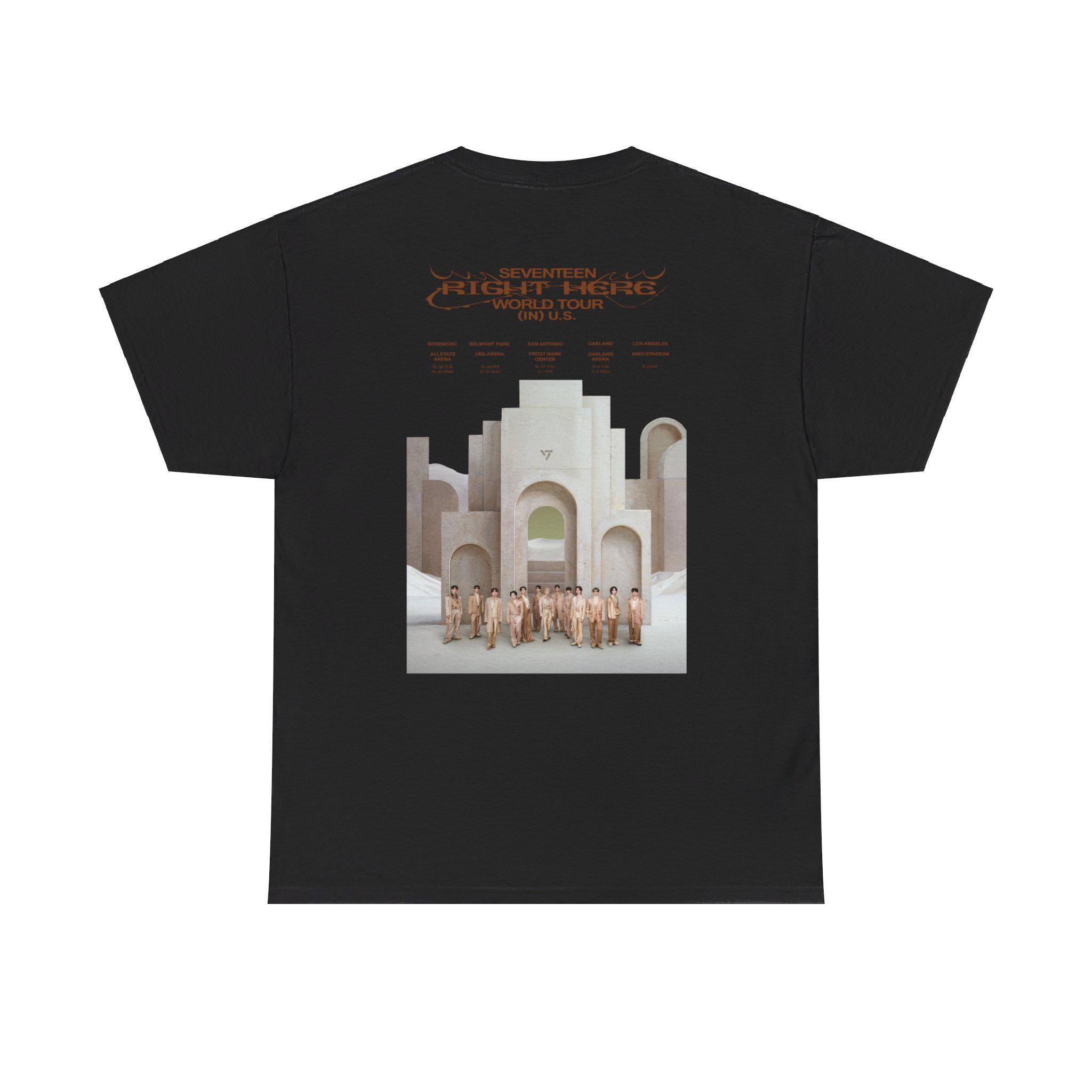 Seventeen Right Here World Tour T-shirt, Seventeen 17 is Right Here Album Shirt, Seventeen Members Shirt, Nanatour With Seventeen Tee - Etsy Seventeen Right Here World Tour T-shirt, Seventeen 17 is Right Here Album Shirt, Seventeen Members Shirt, Nanatour With Seventeen Tee - Etsy