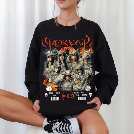 アイドル XG WOKE UP \"REPLICA TEE\" xs 240710【New Release】XG WOKE UP T-Shirts Merchandise