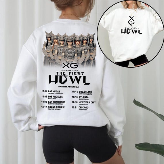 XG the First Howl World Tour Sweatshirt, XG Woke up Shirt