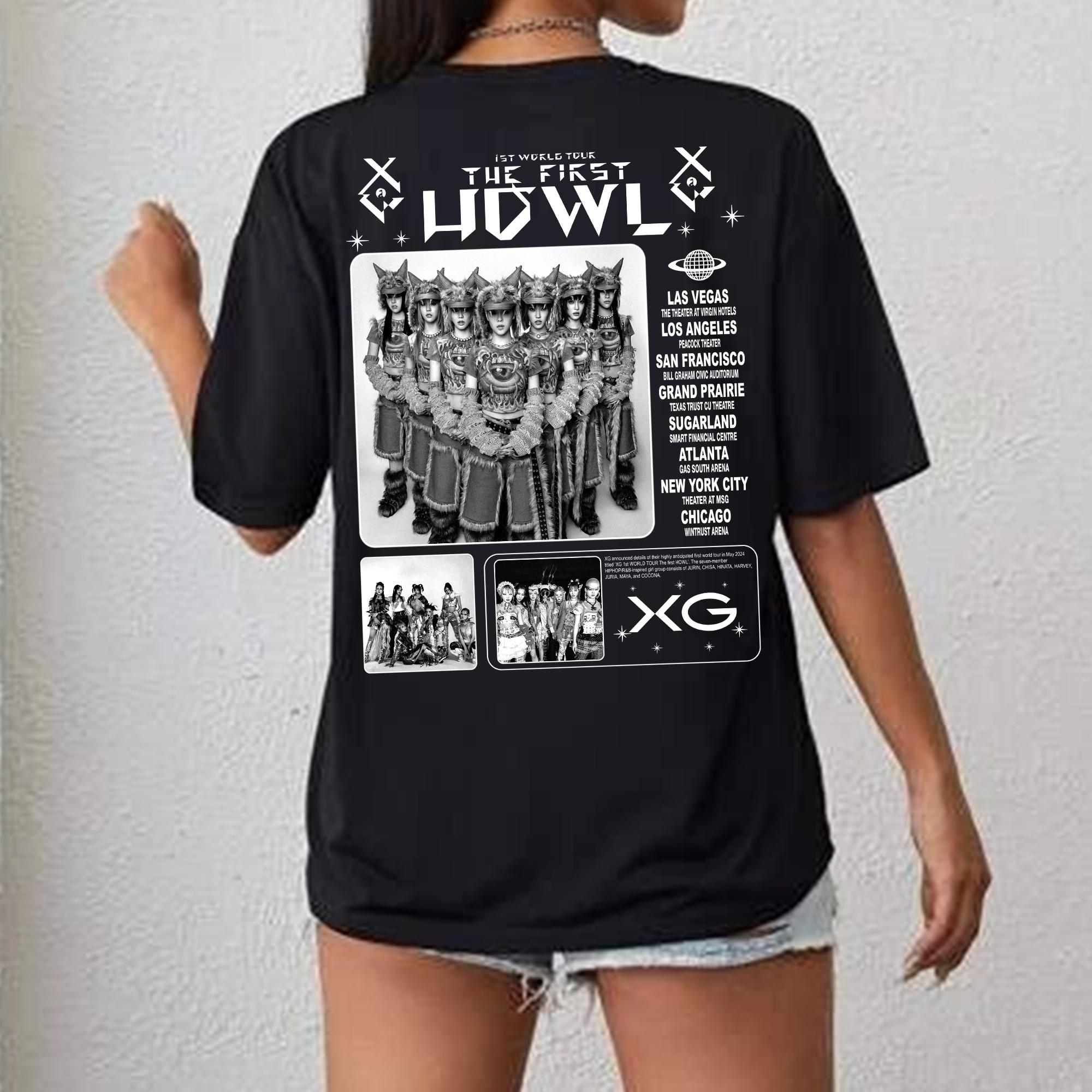 XG the First Howl World Tour T-shirt, XG Woke up Shirt, Awe Album Shirt, XG Kpop Jurin, Chisa, Hinata, Juria, Cocona, Maya, Harvey Sweater - Etsy XG the First Howl World Tour T-shirt, XG Woke up Shirt, Awe Album Shirt, XG Kpop Jurin, Chisa, Hinata, Juria, Cocona, Maya, Harvey Sweater - Etsy