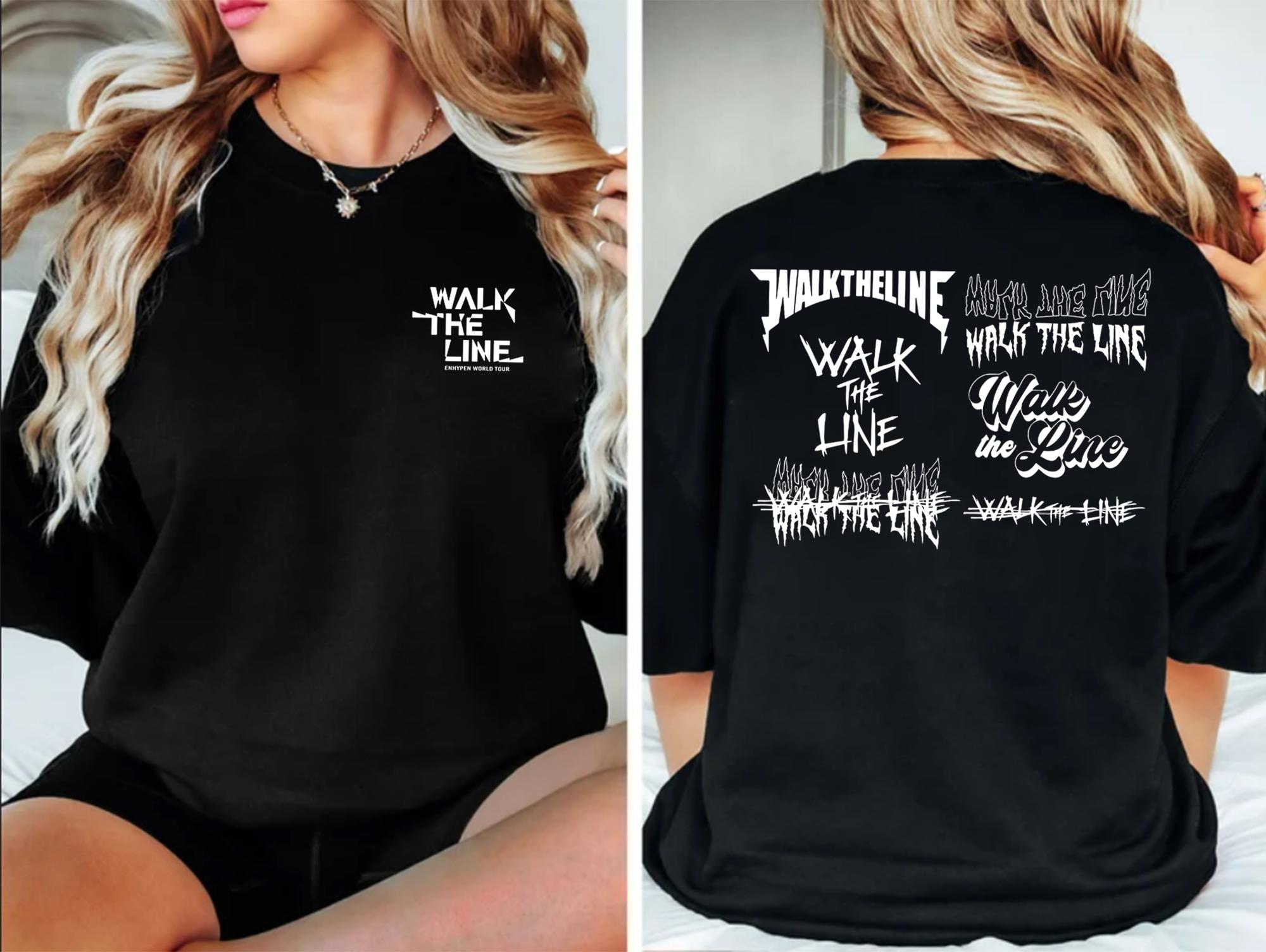 Enhypen Walk the Line World Tour Hoodie, Enhypen Romance