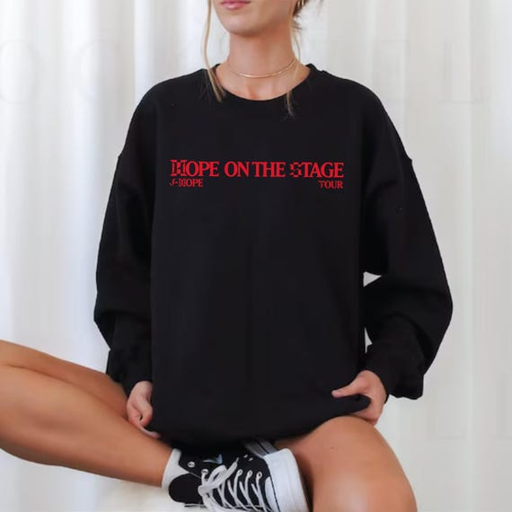 J-hope Hope on the Stage Tour T-shirt, Hope on the Street J-hope Hope on the Stage Tour T-shirt, Hope on the Street