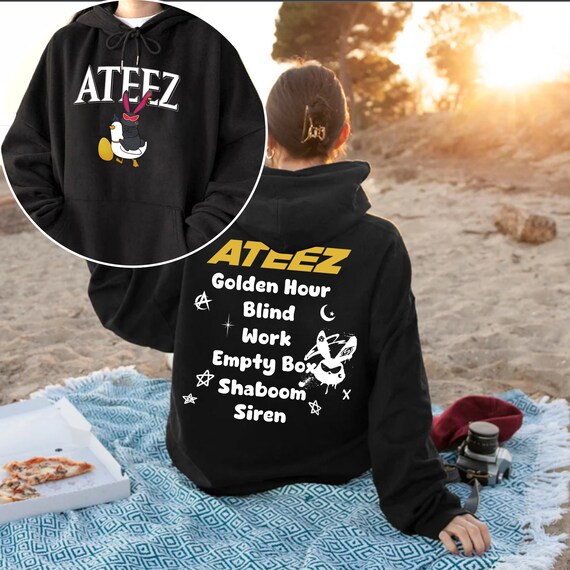 Ateez tour hoodie hotsell