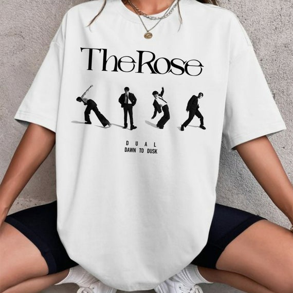 The Rose Dual Album T-shirt, Dawn to Dusk Tour 2023 Shirt, the Rose Kpop  Shirt, Kpop Indie Rock Woosung, Dojoon, Hajoon, Jaehyeong Tee - Etsy