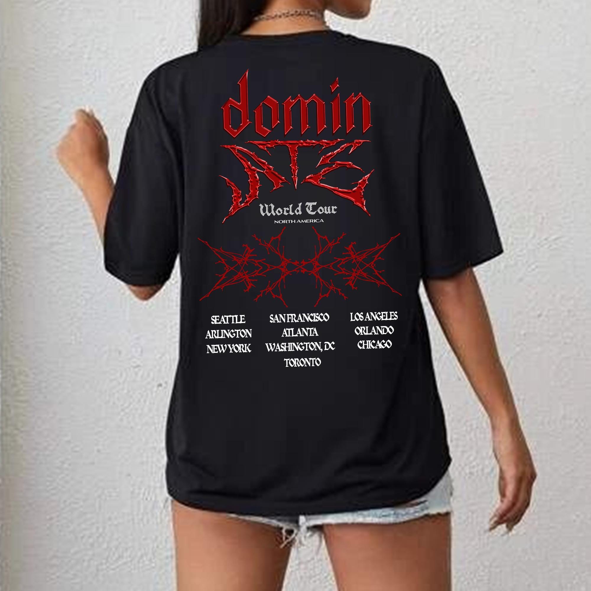 Stray Kids Dominate World Tour US 2025 T-shirt, Stray Kids Stray Kids Dominate World Tour US 2025 T-shirt, Stray Kids