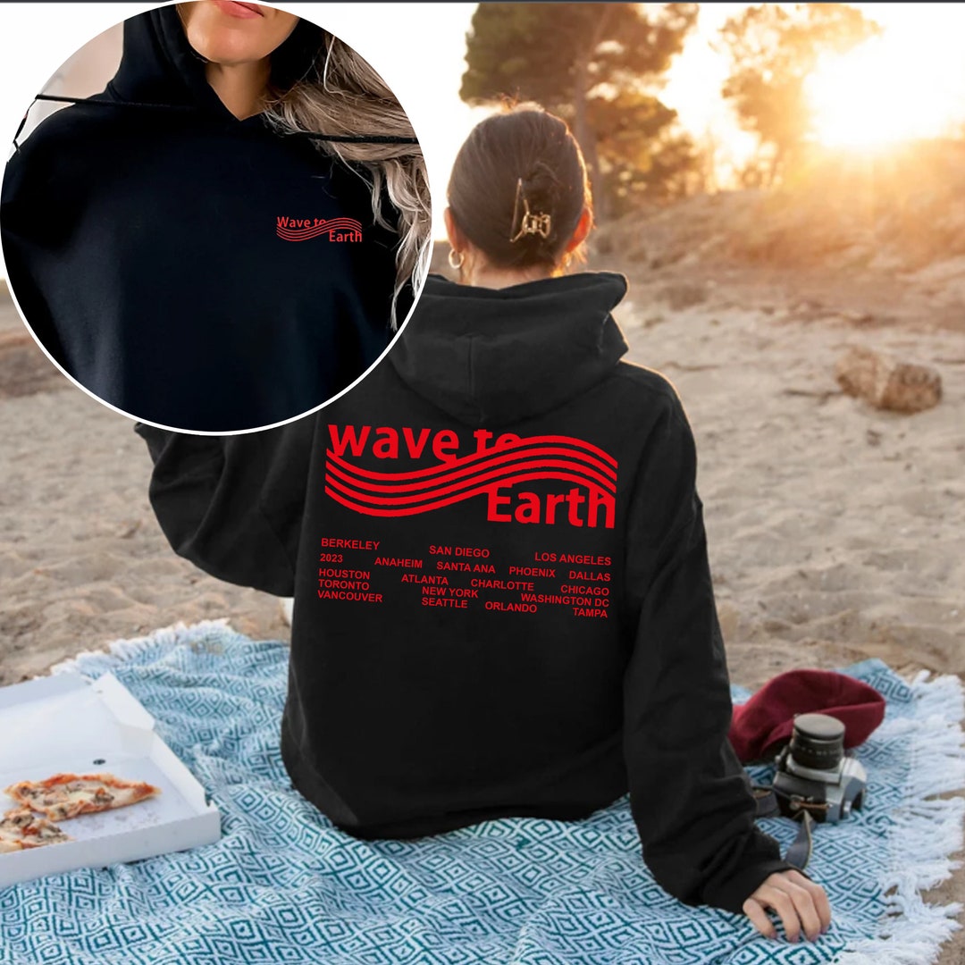 Wave to Earth North America Tour Hoodie, Wave to Earth Tour 2023 Shirt