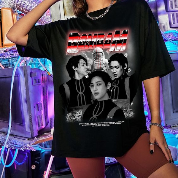 Retro BamBam Kpop T-shirt, Bambam The 1st World Tour AREA52 T-shirt, Bambam Got7 Kpop Shirt, Kpop Got7 Retro Shirt, Gift for fan