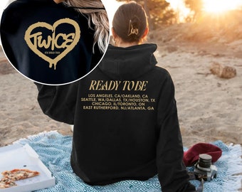 Twice Ready To Be Tour 2023 Hoodie, Twice 5th World Tour Shirt 