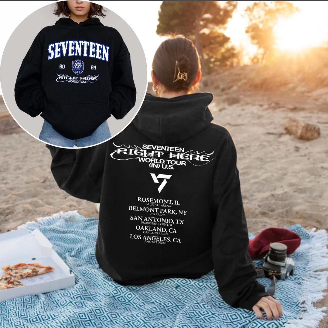 Seventeen Right Here World Tour Hoodie, Seventeen Spill the Feels Album Shirt, Seventeen Members Shirt, Nanatour With Seventeen Tee - Etsy Seventeen Right Here World Tour Hoodie, Seventeen Spill the Feels Album Shirt, Seventeen Members Shirt, Nanatour With Seventeen Tee - Etsy