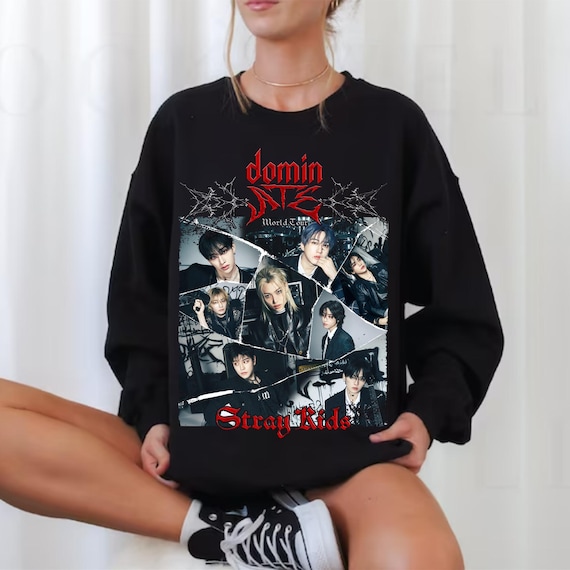 Stray Kids Dominate World Tour Graphic Sweatshirt, Stray Kids ATE Shirt, Stray Kids Chkchkboom Shirt, Bang Chan, Lee Know, Changbin Tee - Etsy Stray Kids Dominate World Tour Graphic Sweatshirt, Stray Kids ATE Shirt, Stray Kids Chkchkboom Shirt, Bang Chan, Lee Know, Changbin Tee - Etsy