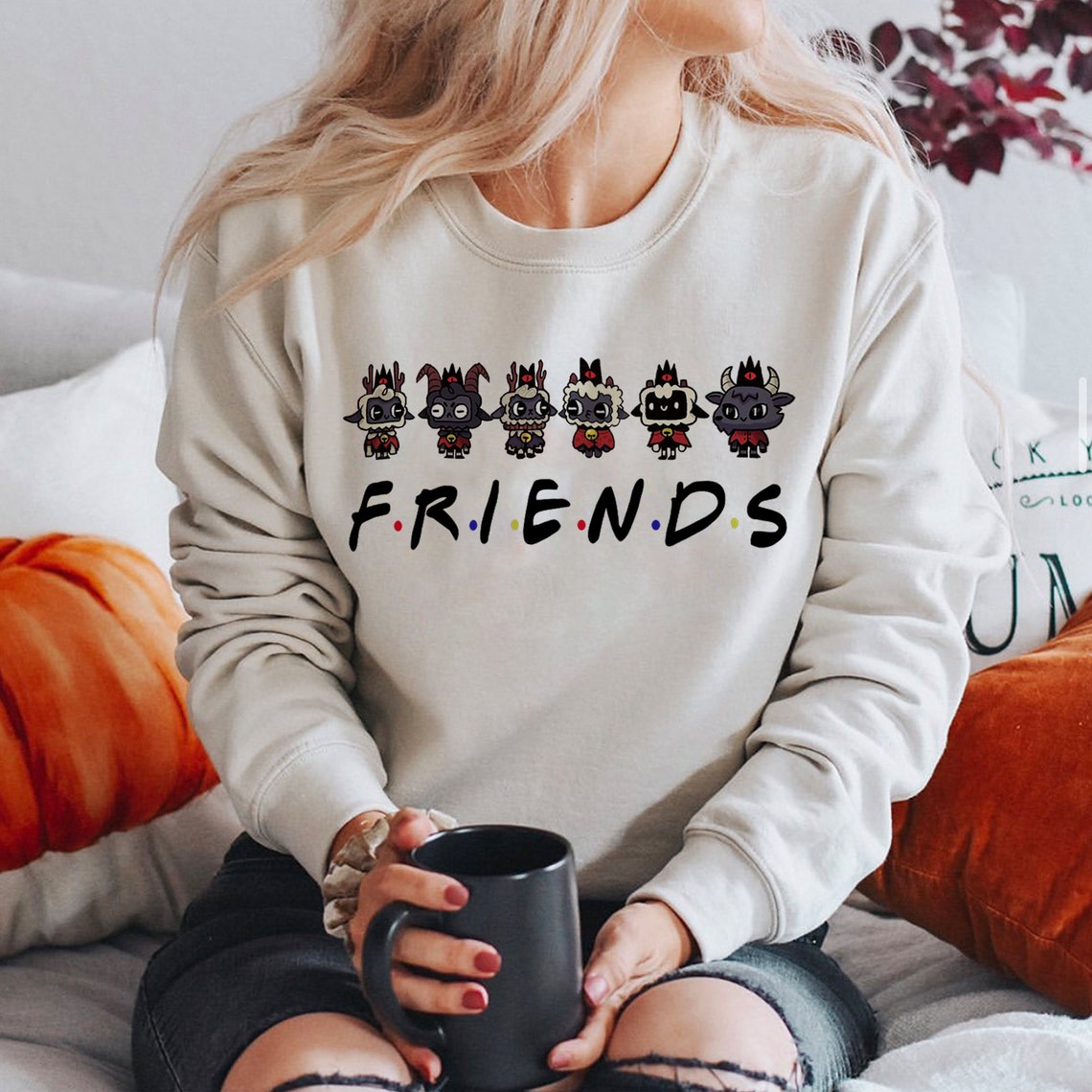 Cult of the Lamb Sweatshirt Cult of the Lamb Video Game Etsy