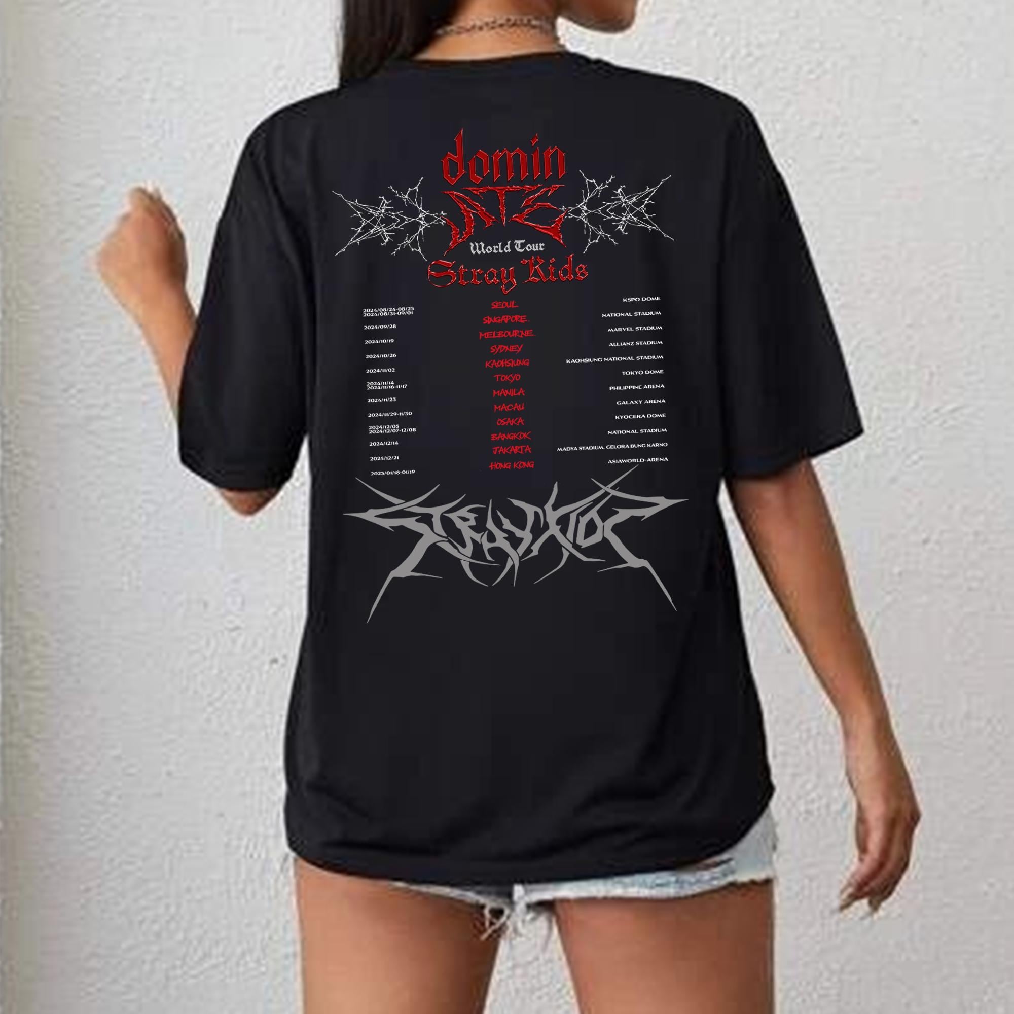 Stray Kids Dominate World Tour 2024 T-shirt, Stray Kids ATE Album Shirt, Stray Kids Chkchkboom Shirt, Bang Chan, Lee Know, Changbin, Felix - Etsy Stray Kids Dominate World Tour 2024 T-shirt, Stray Kids ATE Album Shirt, Stray Kids Chkchkboom Shirt, Bang Chan, Lee Know, Changbin, Felix - Etsy