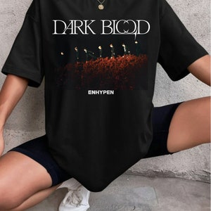 Dark Blood Enhypen Tracklist Sweatshirt, Bite Me, - Inspire Uplift