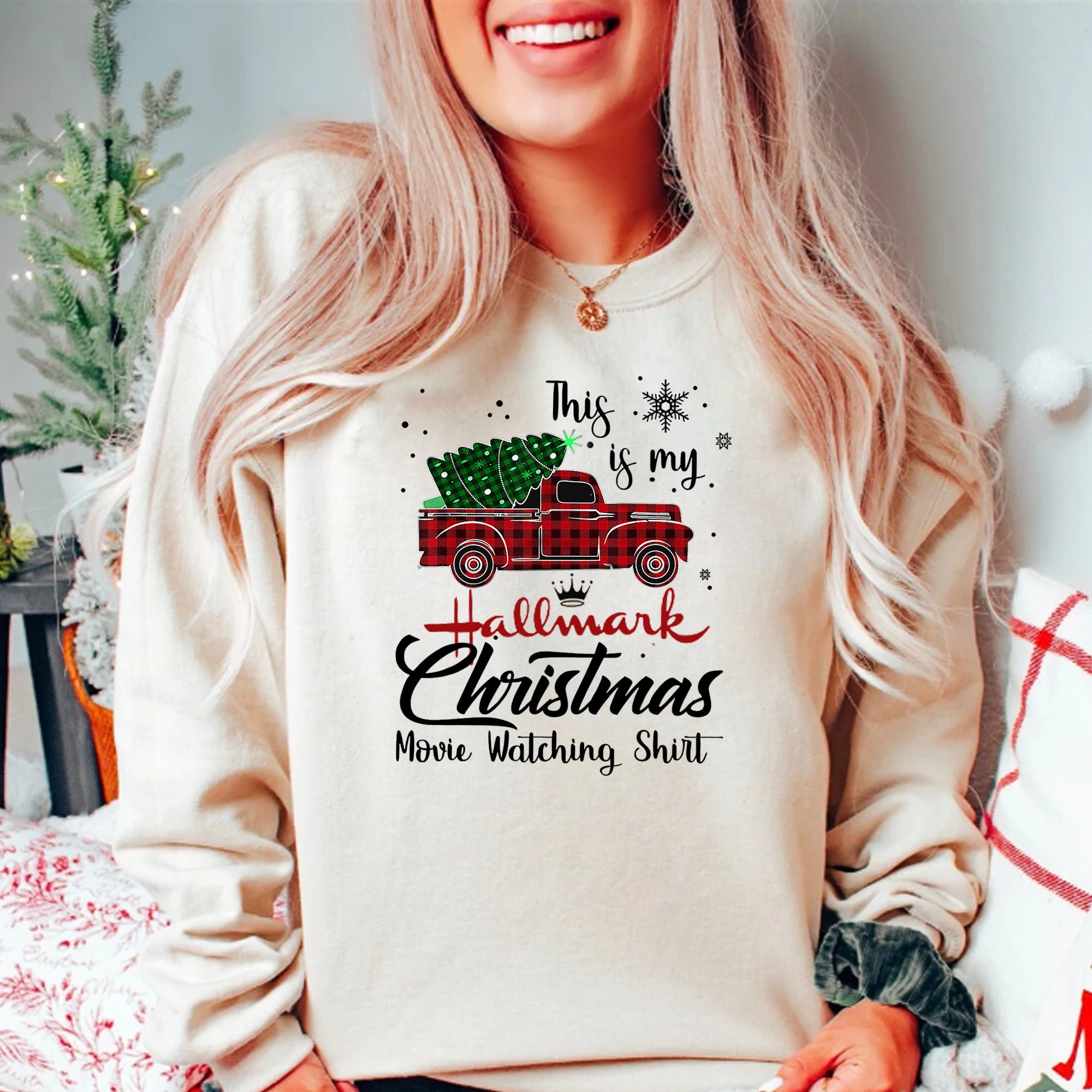Hallmark Sweatshirt - Etsy