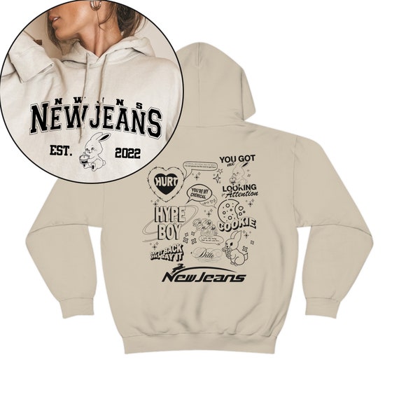 NEWJEANS Track List Album Hoodie Newjeans Ditto Shirt 