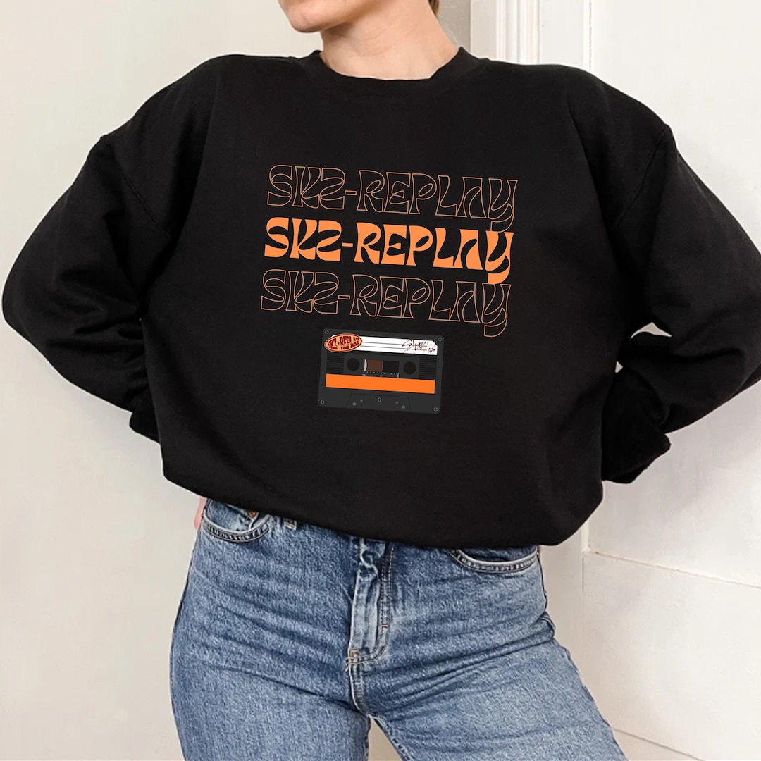 Skz-replay Album Sweatshirt Stray Kids Replay Shirt Skzoo - Etsy