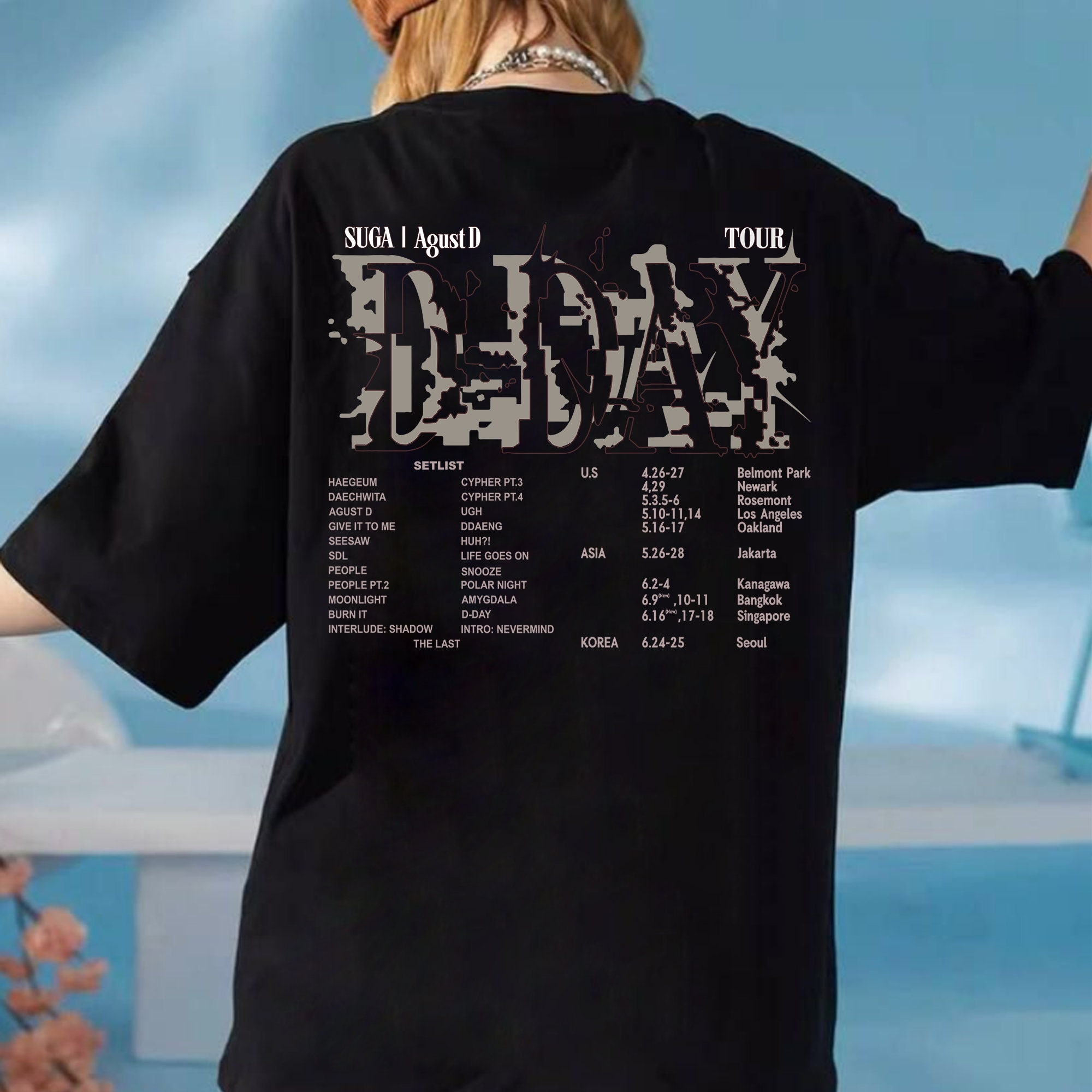 BTS SUGA Agust D TOUR D-DAY in JAPAN Limited Official Goods