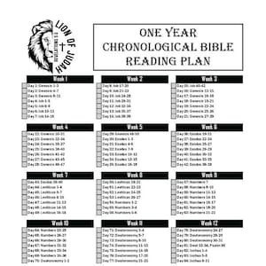 Plano de Leitura Bíblica Cronológica Rastreador Bíblico para Imprimir Plano Bíblico de Um Ano Devocional Diário para Homens Estudo Bíblico Baixe o plano de leitura em PDF