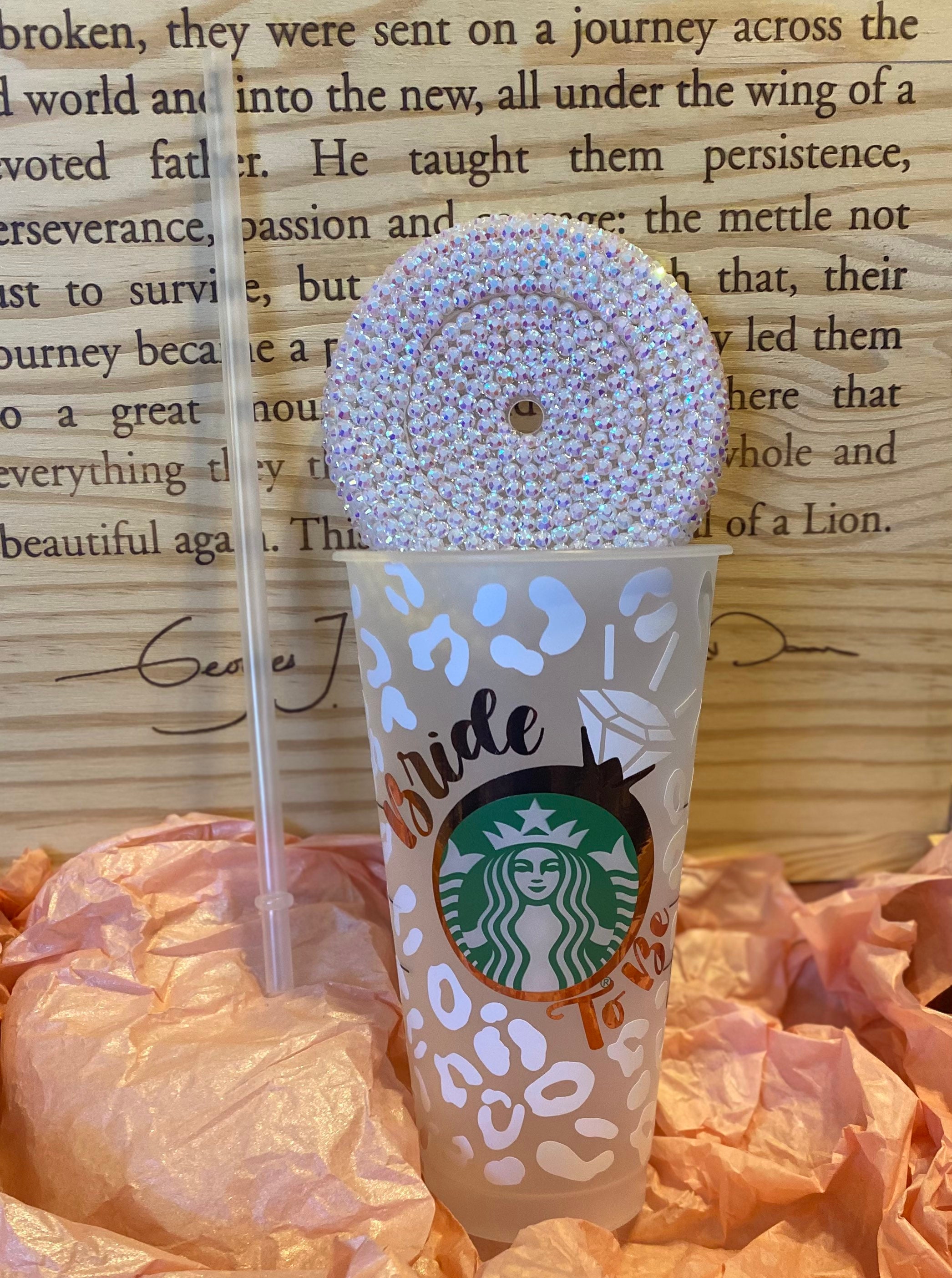 Custom Starbucks Cold Cups 24oz - Bride