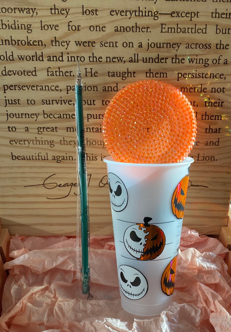 Nightmare Before Christmas Cold Cup Jack Cold Cup Starbucks Etsy