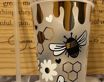 Bumble Bees Starbucks Cold Cup - Etsy
