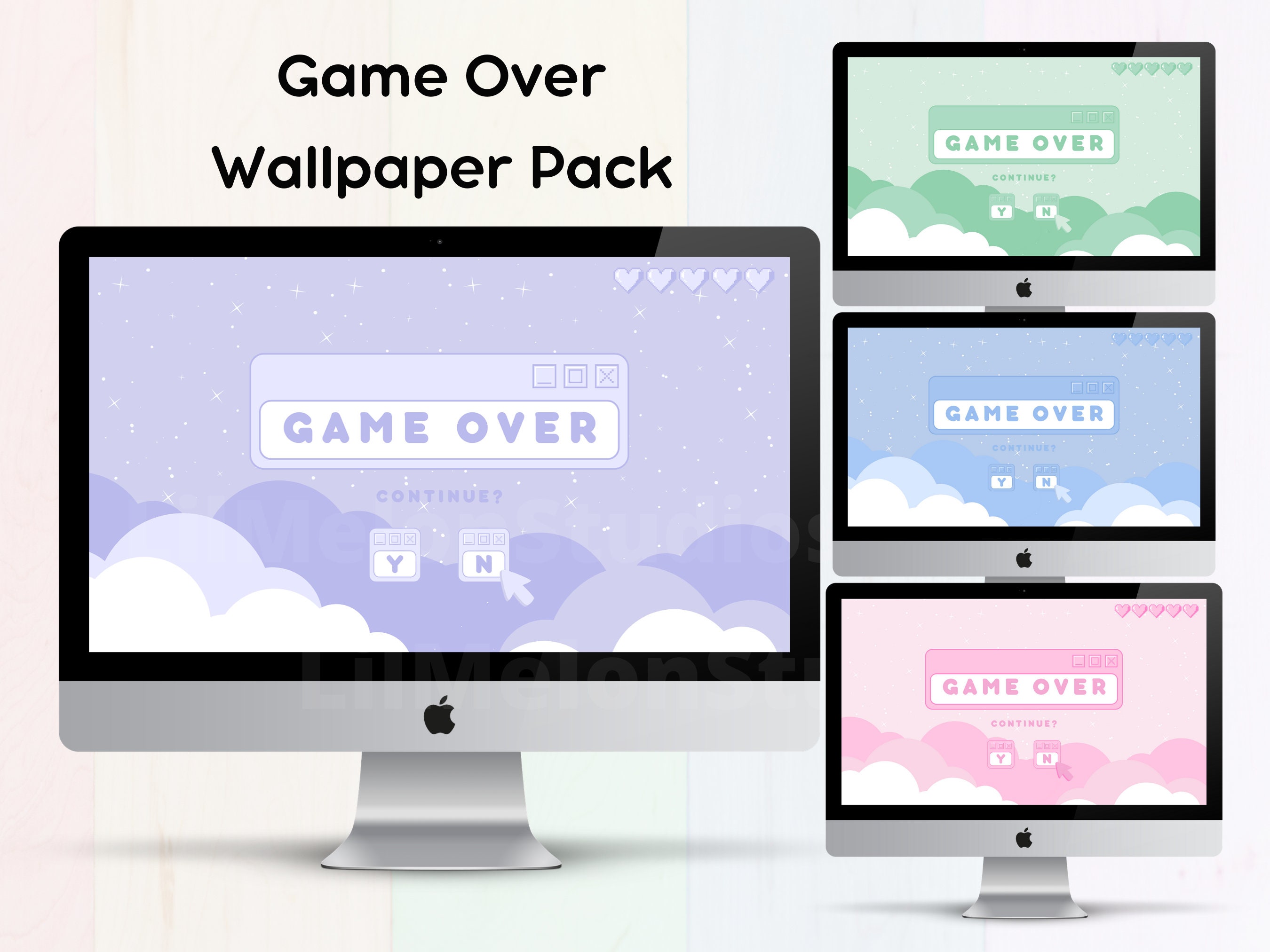 Desktop Wallpaper Kawaii PC Wallpaper Game Over Wallpaper - Etsy UK Desktop Wallpaper Kawaii PC Wallpaper Game Over Wallpaper - Etsy UK
