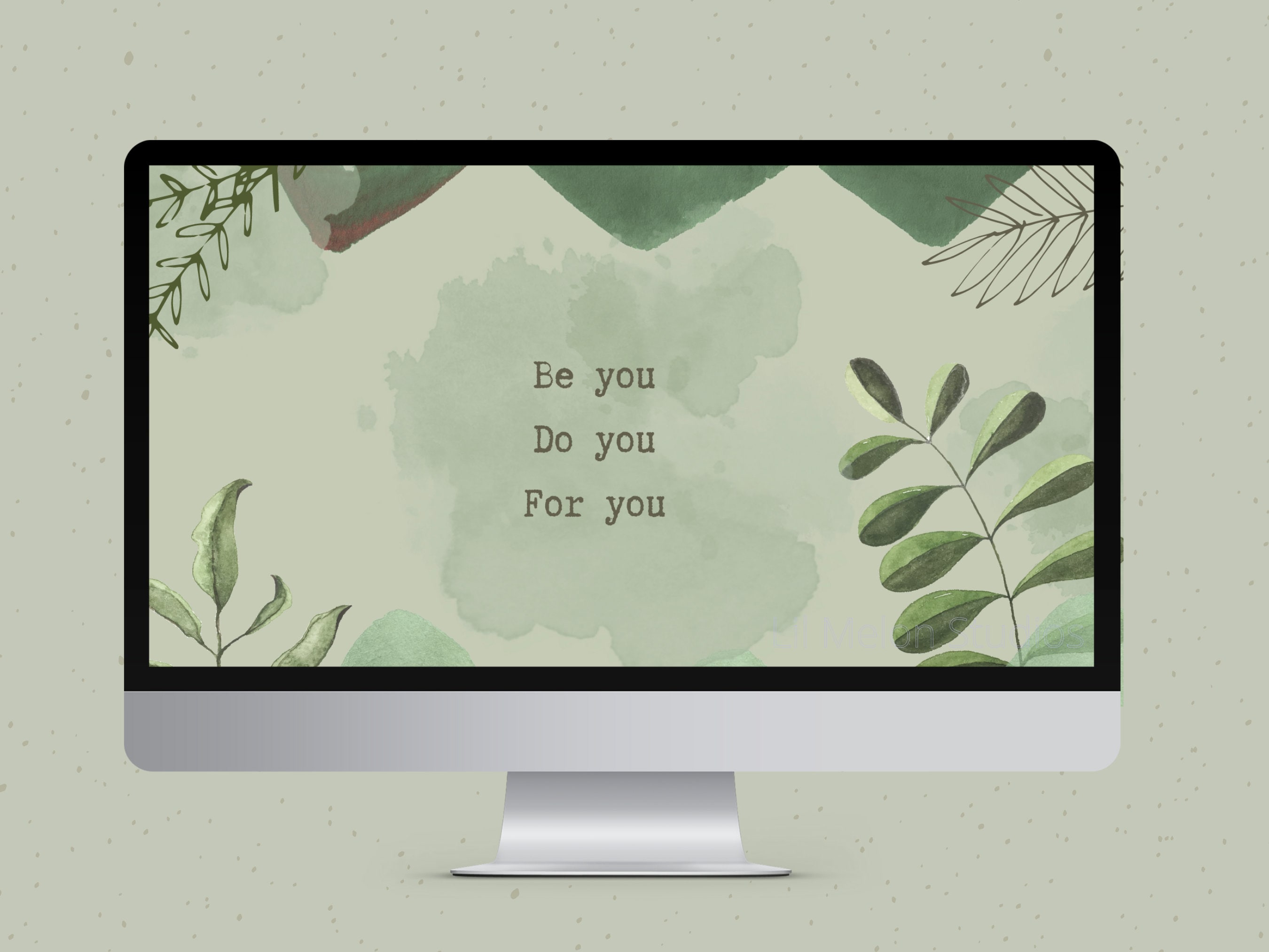 Free Vector  Aesthetic motivational text desktop wallpaper