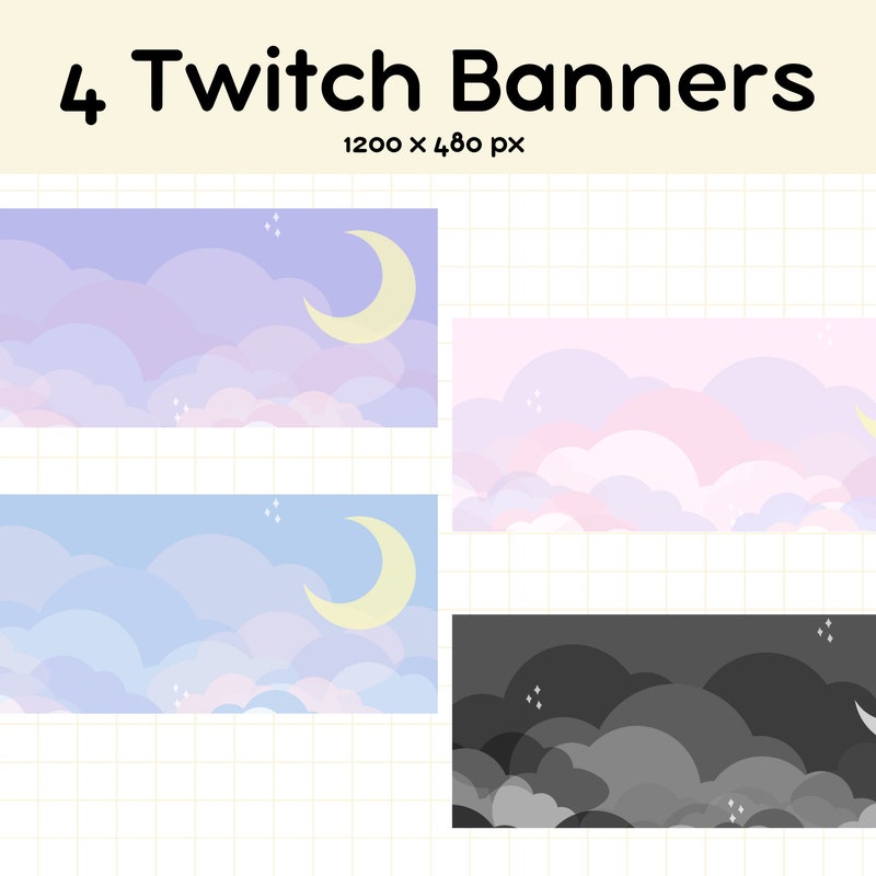 Moon Banner - Etsy