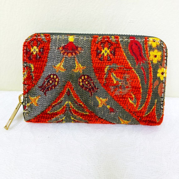 Cartera de para monedero de alfombra - Etsy España
