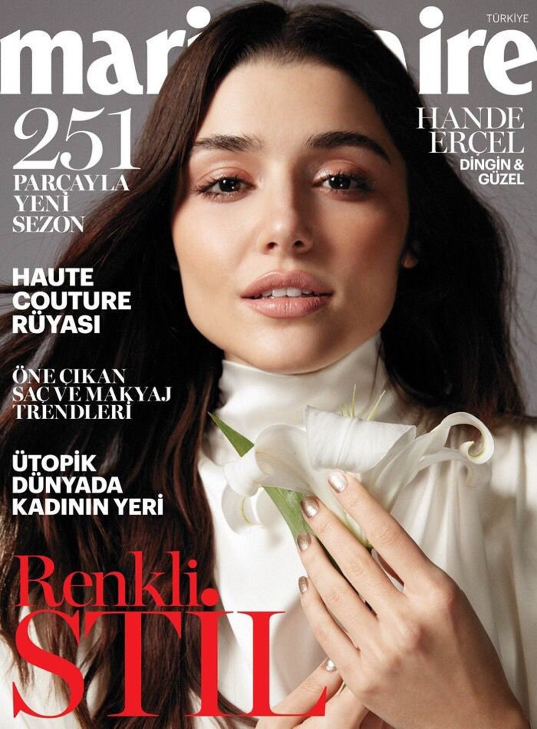 Hande Ercel Sex Videos - HANDE ERCEL Marie Claire Turkish Magazine March 2019 Cover & - Etsy Canada