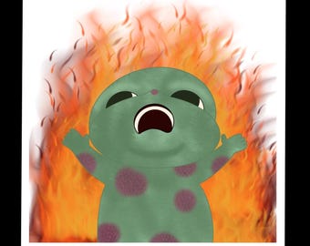 Bibble Rage / Meme viral / Lindo / Fuego / Barbie / Animal espiritual