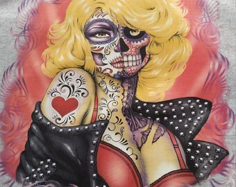 Marilyn Monroe Zombie T shirt