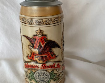 Anheuser Busch "K" Series Budweiser Beer Stein