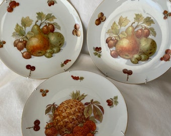 Seltmann Weiden Bavaria juego de placas de 3