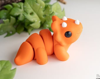 Baby Triceratops Keyring / Model