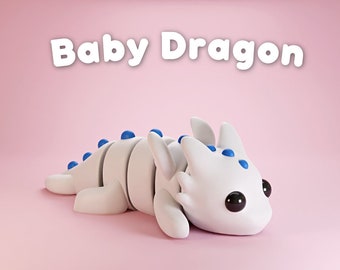 Baby Dragon Keyring / Model