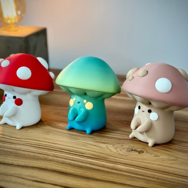 Soporte para cables en forma de hongo