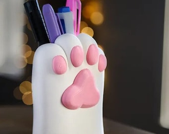 Cat Paw Pen Holder