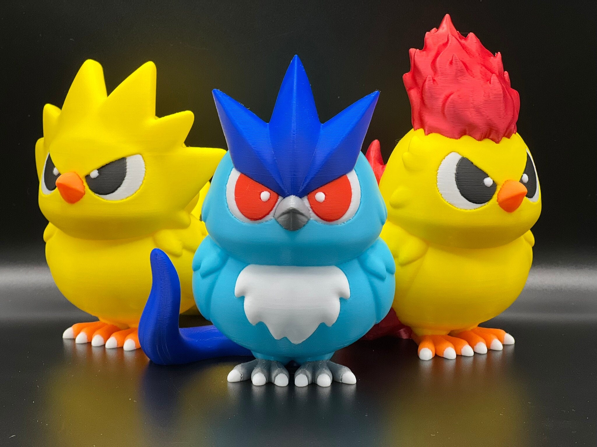 Shiny Galarian Birds Trio (3x, Shiny, 6IV, Battle Ready) - Pokemon